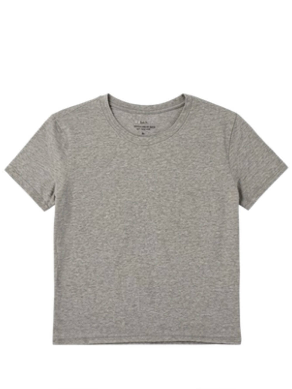 Abercrombie & Fitch Women's Essentials Baby Tee Gray Size S